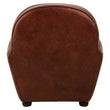 Victor Brown Leather Classic Armchair