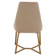 Vieste Mink Velvet Dining Chair