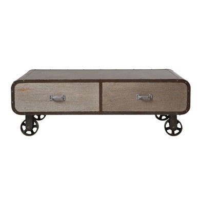 Village Loft 2 Drawers Coffee Table