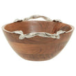 Vine Acacia Wood Large Round Bowl