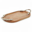Vine Acacia Wood Oval Serving Tray