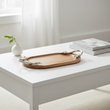 Vine Acacia Wood Oval Serving Tray