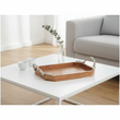 Vine Acacia Wood Small Rectangular Tray