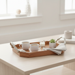Vine Acacia Wood Small Rectangular Tray