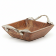 Vine Acacia Wood Square Bowl