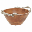 Vine  Acacia Wood Medium Round Bowl