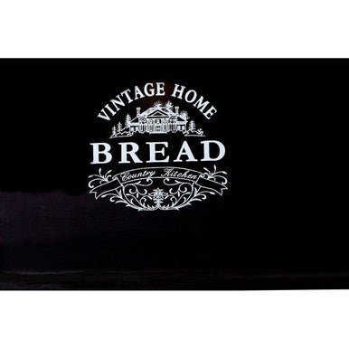 Vintage Home Black Bread Crock