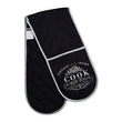 Vintage Home Black Double Oven Glove