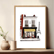 Vintage Travel Paris wall art | 