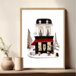 Vintage Travel Paris wall art | 