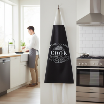 Vintage Home Black Apron