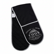 Vintage Home Black Double Oven Glove