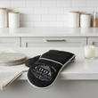 Vintage Home Black Double Oven Glove