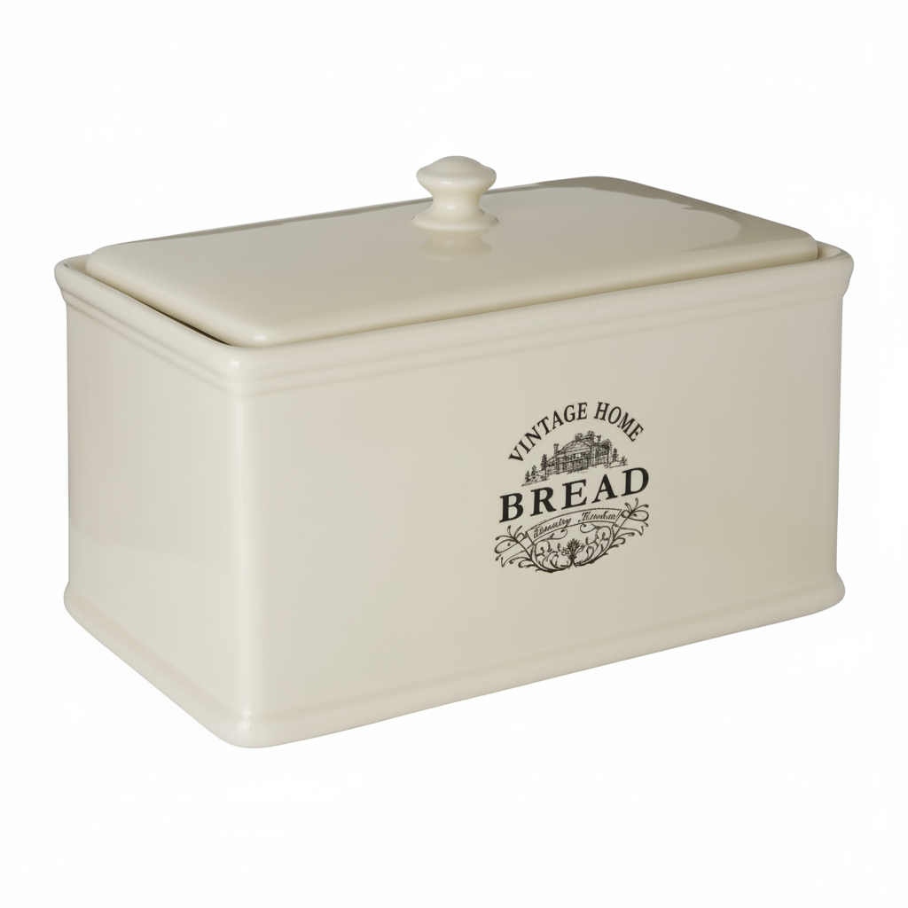 Vintage Home Cream Bread Crock