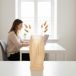 Viso Large Gold Glass Vase