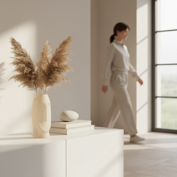 Viso Small Gold Glass Vase