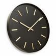 Vitus Black And Gold Wall Clock