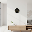 Vitus Black And Gold Wall Clock