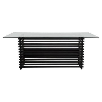 Vogue Matte Black Dining Table