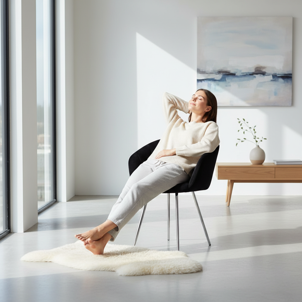 Vogue Black And Silver Velvet Chair