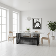 Vogue Matte Black Dining Table