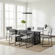 Vogue Matte Black Dining Table