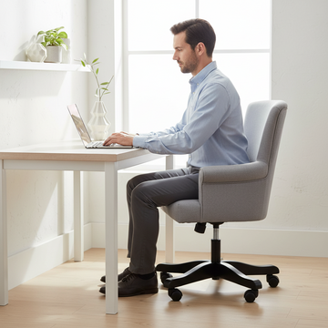 Walford Grey Home Office Chair