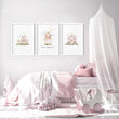 Wall Art Childrens Room | Set of 3 wall art prints