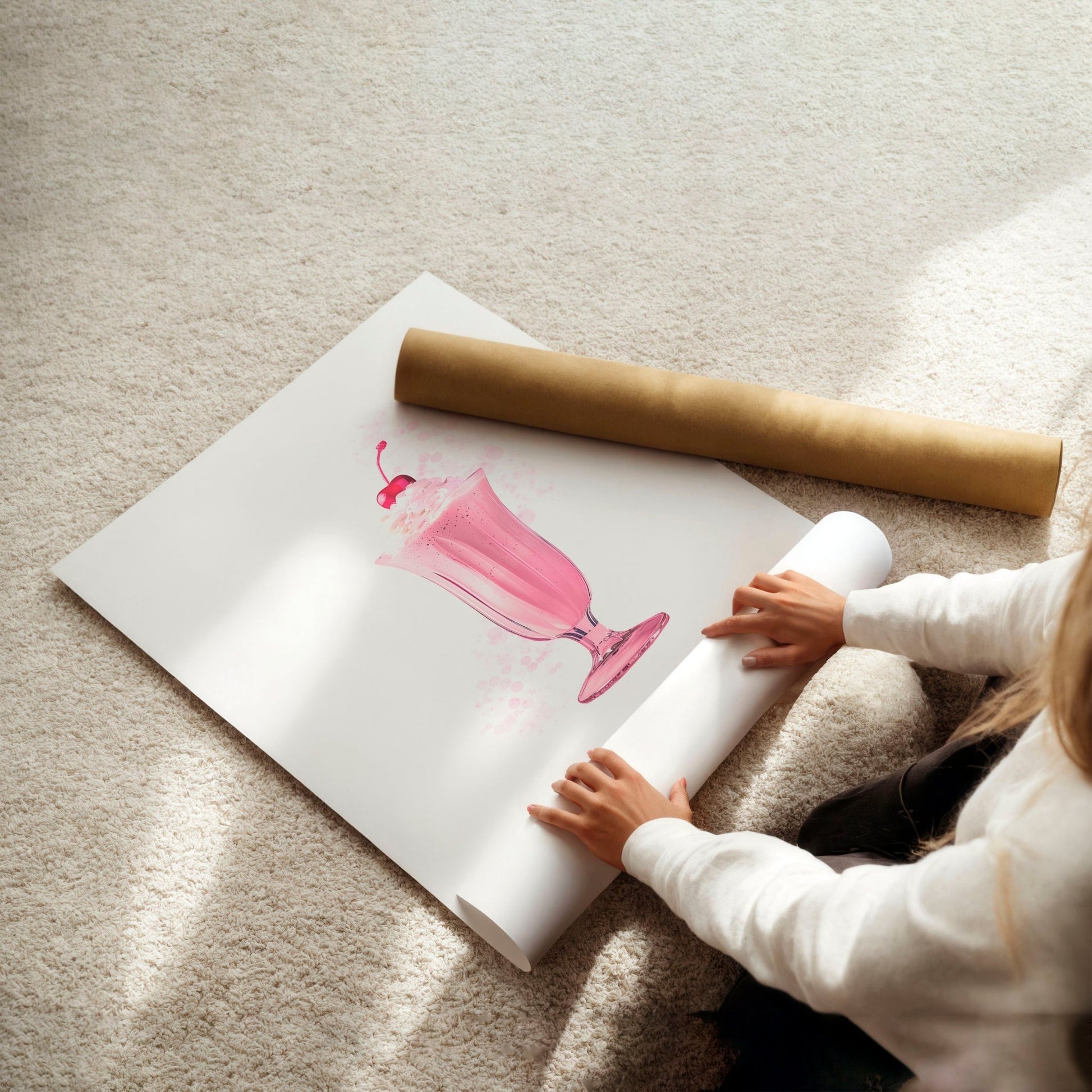 Wall Art Cool For Girls | Set of 3 Pop Wall art Prints