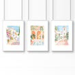 Wall Art Decor Living Room | Set of 3 Beach Decor Wall art Prints