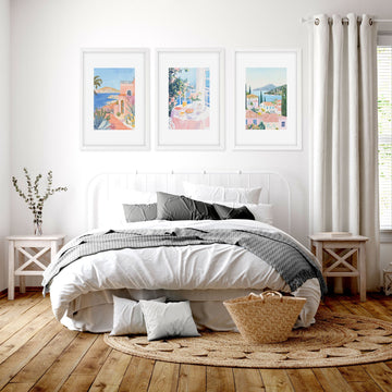 Wall Art Extra Large | Set of 3 Beach Decor Wall art Prints