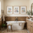 Wall Art Flowers Cottage Flower Shop Watercolour Prints | Set of 3
