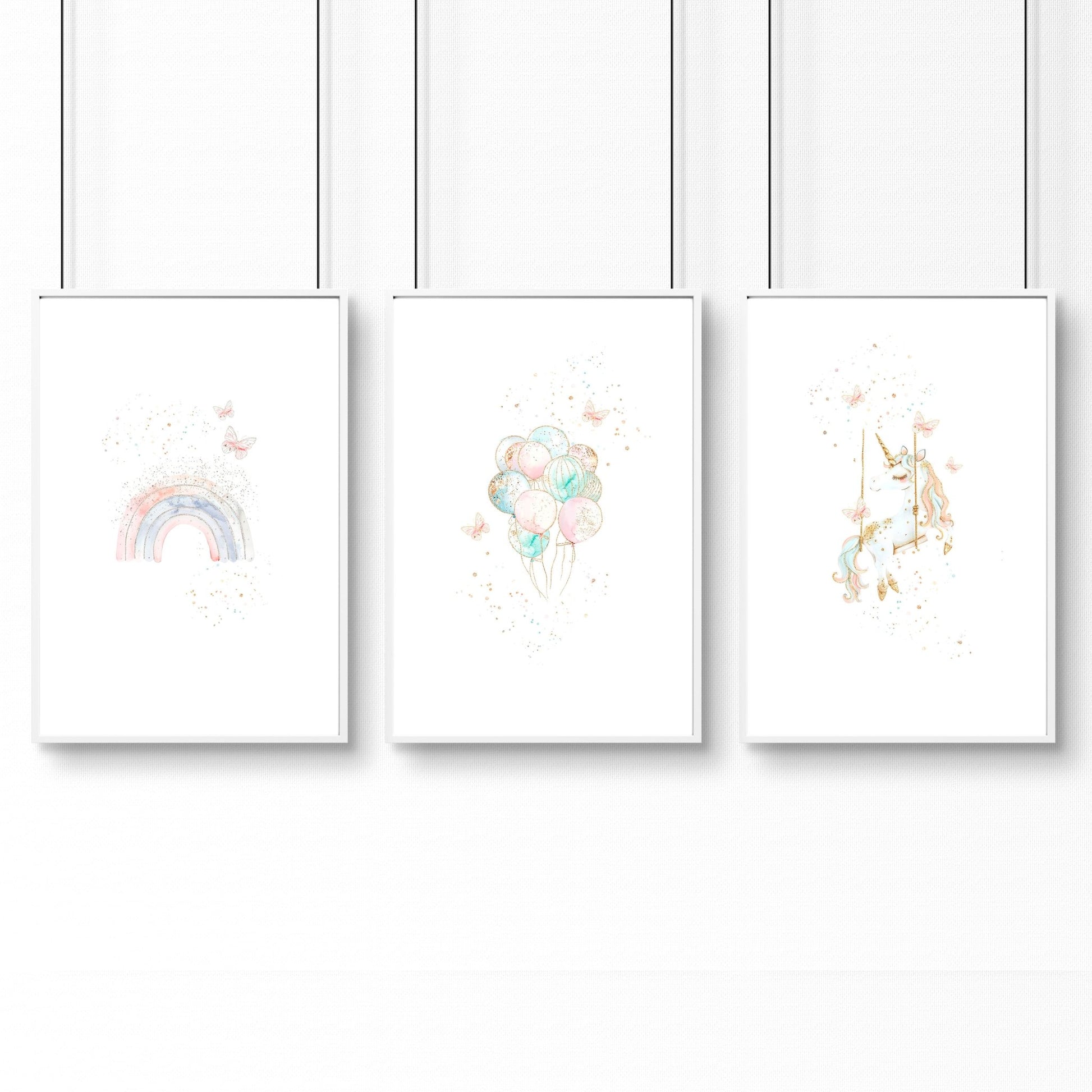 Wall Art For A Nursery | Set of 3 wall art prints