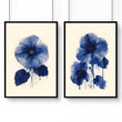 Wall Art For Hallways | Set of 2 Botanical Wall art Prints