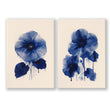 Wall Art For Hallways | Set of 2 Botanical Wall art Prints