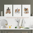 Paris Boulangerie Wall Art for Kitchen | 