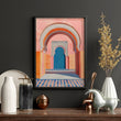 Wall Art For Living Room Framed | Set of 3 Moroccan Inspired Wall art Prints
