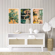 Wall Art For Living Room Modern | Set of 3 Italian Lifestyle Wall art Prints