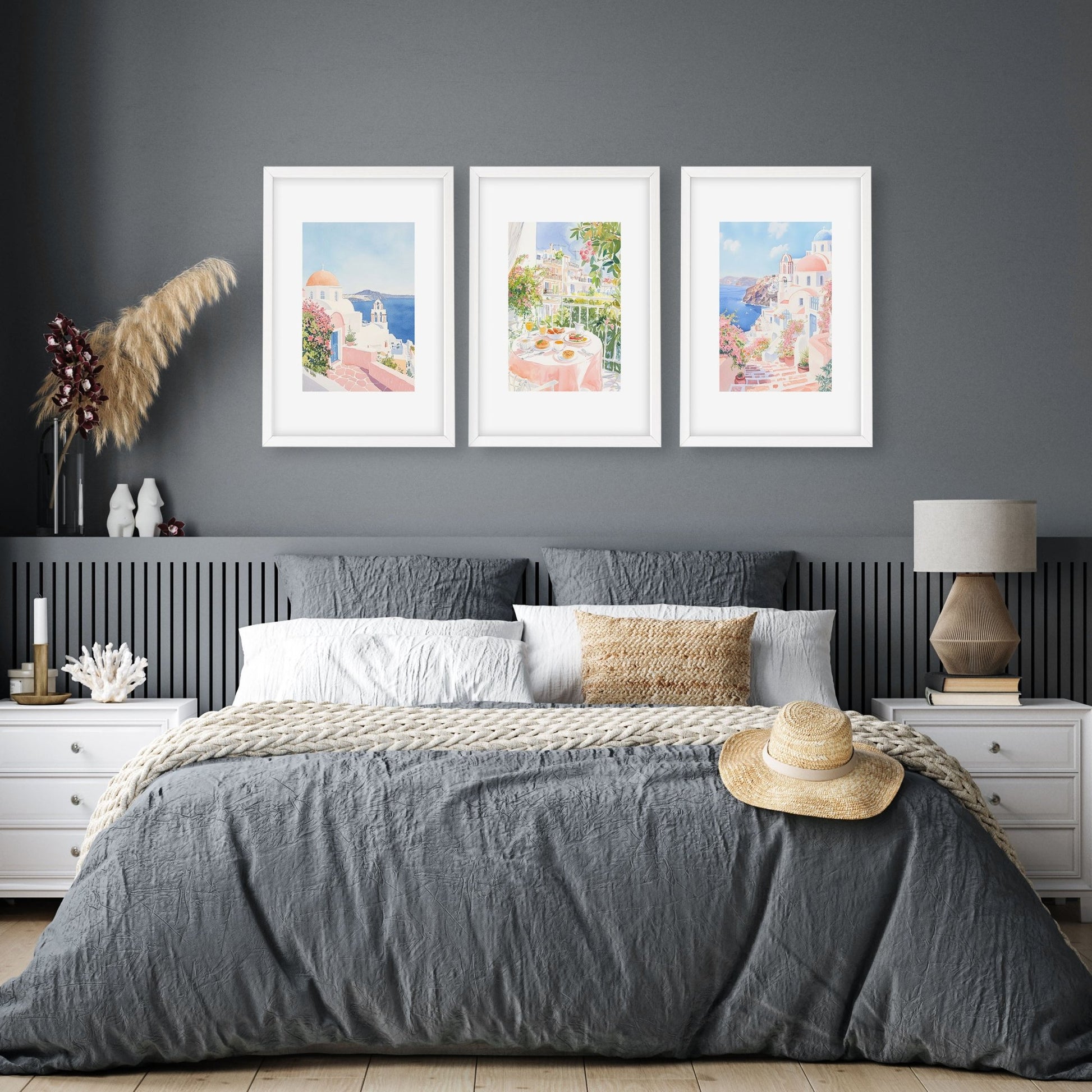 Wall Art In Three Pieces | Set of 3 Beach Decor Wall art Prints