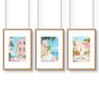 Wall Art Large | Set of 3 Beach Decor Wall art Prints