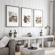 Wall Art Living Room Large Paris Travel wall art | 