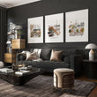 Wall Art Living Room Large Paris Travel wall art | 