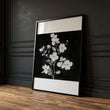 Wall Art Nature Charcoal Botanical Floral wall art — piece 3 of 3 in the set