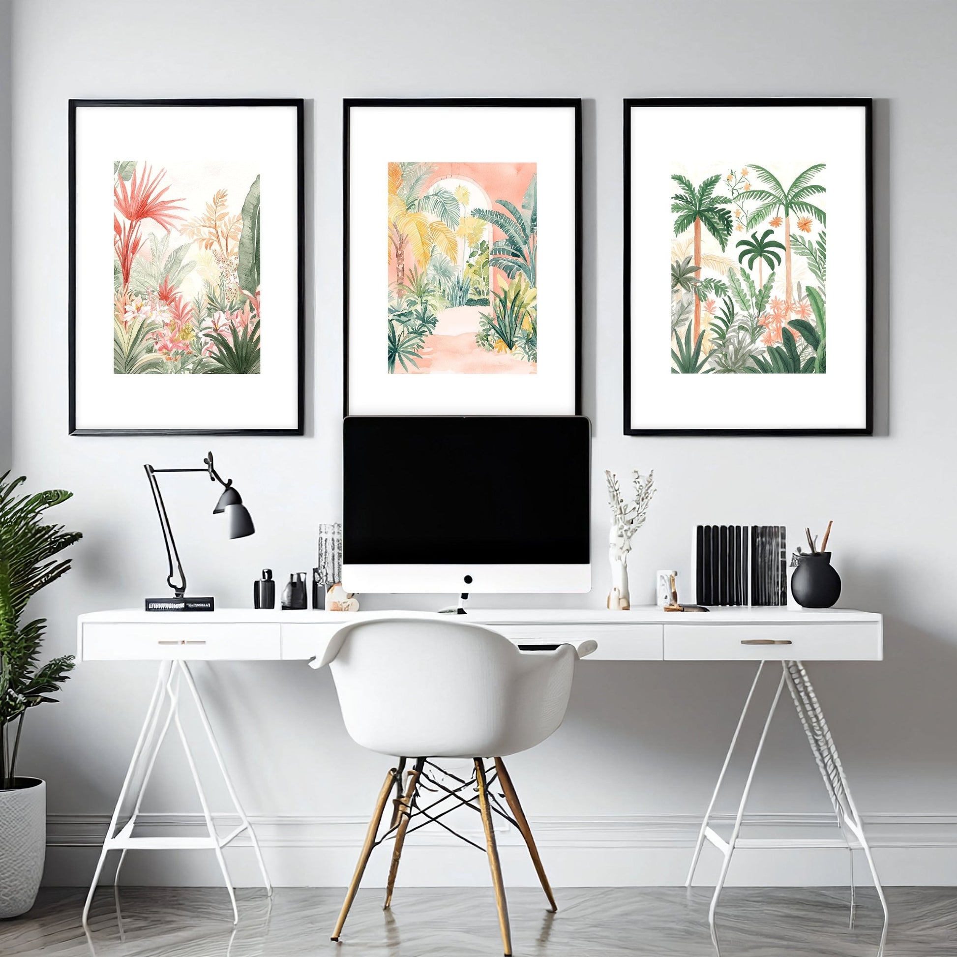 Wall Art Pictures | Set of 3 Beach Decor Wall art Prints