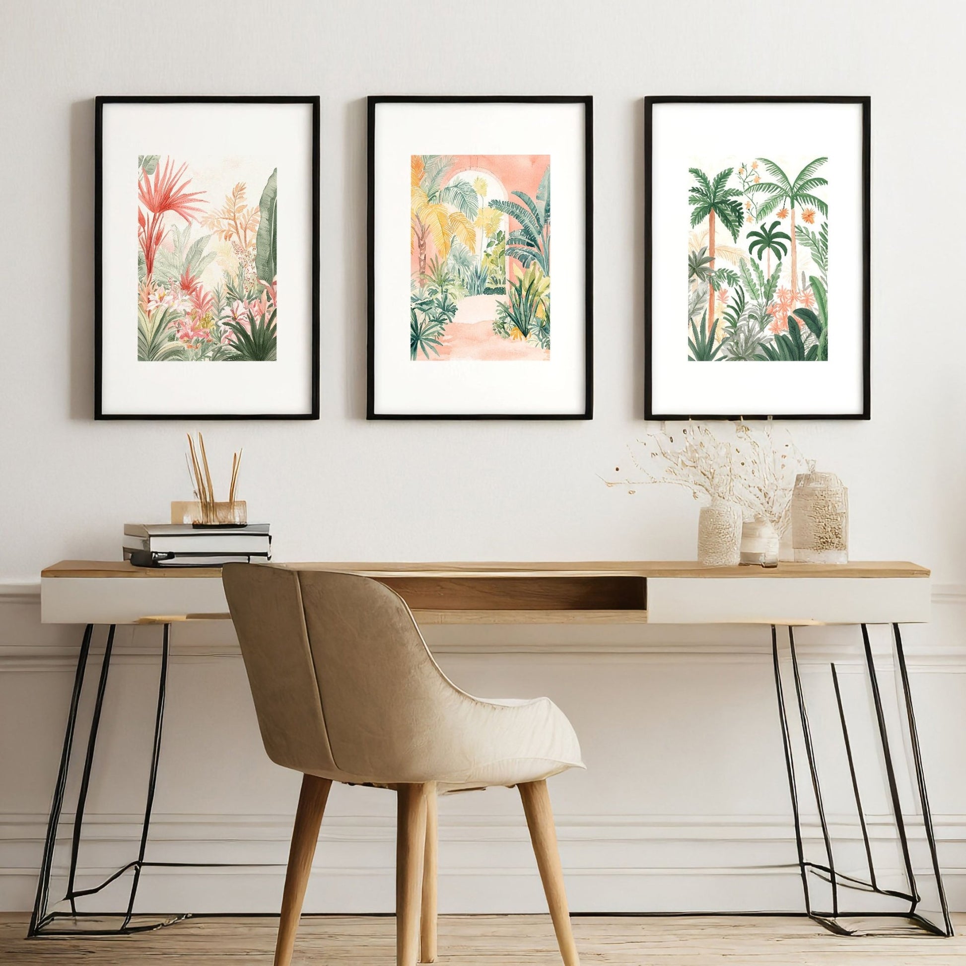 Wall Art Pictures | Set of 3 Beach Decor Wall art Prints