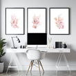 Wall Art Sea | Set of 3 Seashells Wall art Prints