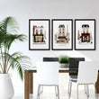 Wall Art Unique Paris Street Scene wall art | 