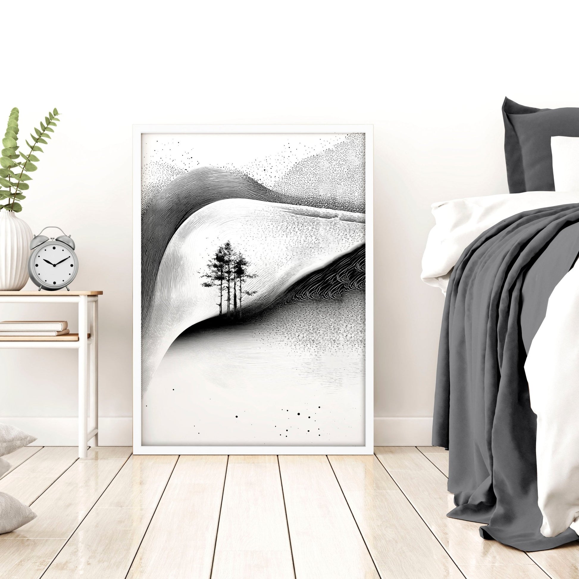 Wall Canvas Art | Set of 3 Asian Inspired Wall art Prints