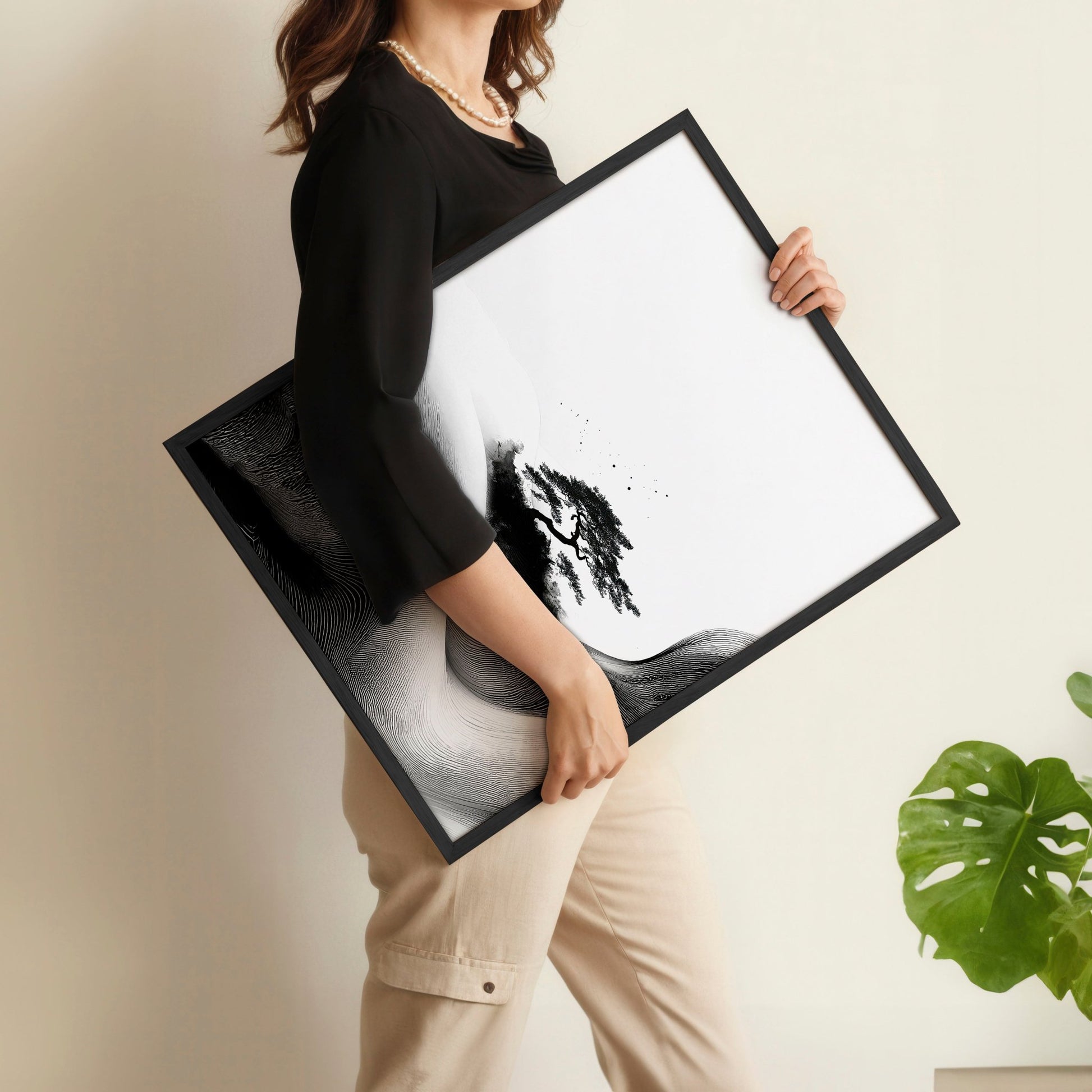 Wall Canvas Art | Set of 3 Asian Inspired Wall art Prints