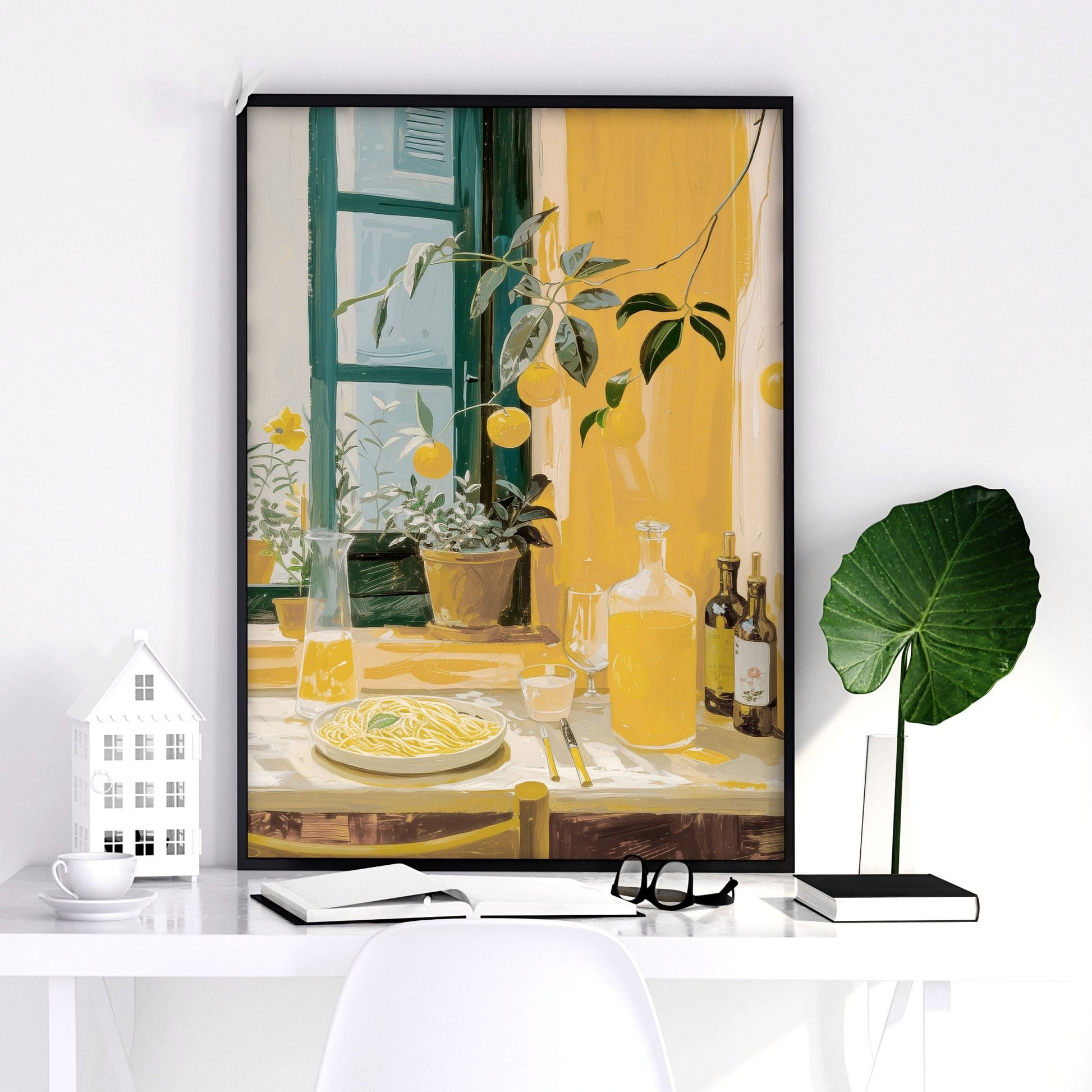 Wall Canvas | Set of 2 Italian Lifestyle Wall art Prints